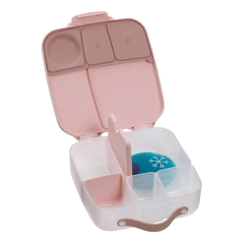 b.box Bluch Crush Lunchbox, Leakproof Bento Lunch Box with Gel Cooler Pack, Fits Whole Fruits & Sandwiches, Easy Open, Dishwasher Safe, For Kids 3+ - B.Box - Image 2