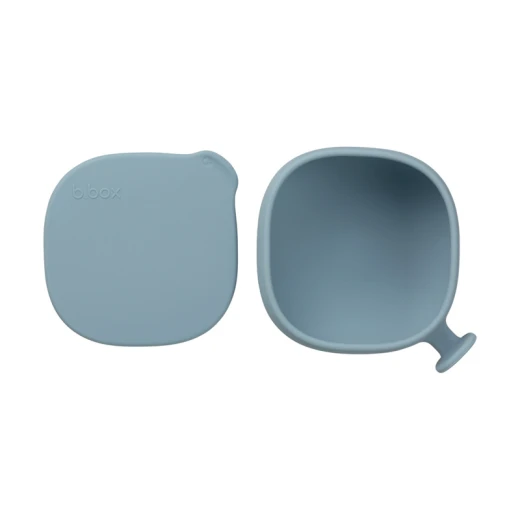 b.box Silicone Suction Bowl with Lid, Ocean Non-Slip Base, Airtight Lid, BPA-Free, Microwave & Dishwasher Safe, for Babies & Toddlers - B.Box - Image 6