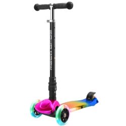 Bold Cube Candy Floss Big 3 Wheel Scooter for kids stable safe design with bright fun colors