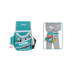 Total Tools Bag THT16P5021, Heavy Duty Durable Tool Organizer with Multiple Pockets, Wide Mouth, Reinforced Base & Ergonomic Handle