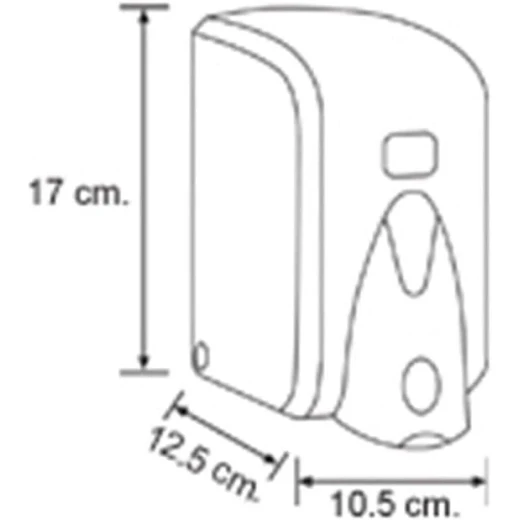 موزع صابون سائل فيالي 1000 مل طبي (أبيض) - فيالي - Image 2