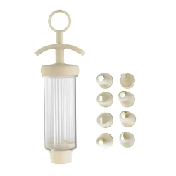 GP&me Icing Syringe with 8 Nozzles , Full Control for Creative Cake Decorating