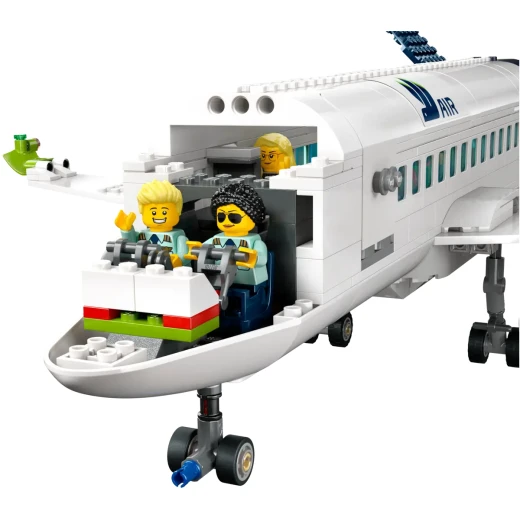 LEGO City Passenger Airplane Playset – airport-themed building toy with minifigures and accessories - LEGO - Image 6