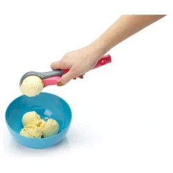 Kitchen Craft Ice Cream Scoop with Non-Slip Handle – Easy Serving of Ice Cream & Sorbet