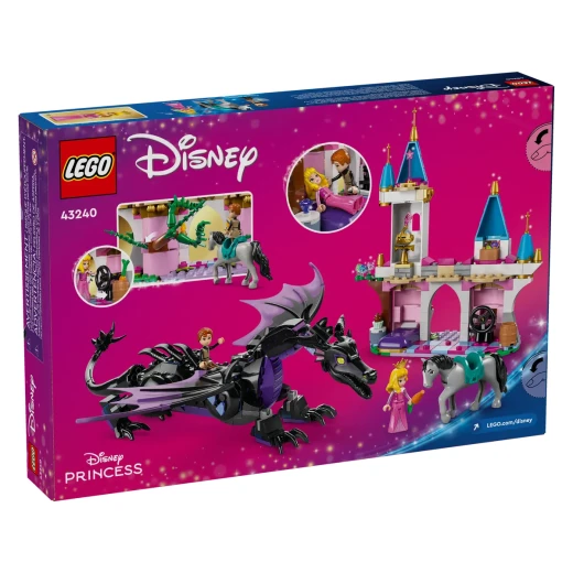 LEGO Disney Maleficent's Dragon Form Set 43240 – Sleeping Beauty Building Toy for Kids and Fans - LEGO - Image 6