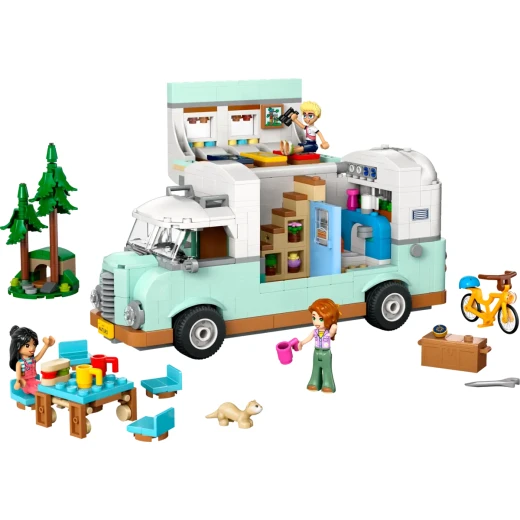 مجموعة مغامرة عربة التخييم من ليغو فريندز 42663 - لعبة مليئة بالمرح والإبداع مع دمى صغيرة - ليجو - Image 12