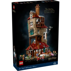 LEGO Harry Potter The Burrow Collectors’ Edition 76437 – Detailed Weasley House with 10 Minifigures