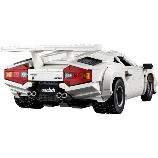 LEGO Icons Lamborghini Countach 5000 Quattrovalvole Model Car – Premium Buildable Display for Adults - LEGO - Image 8