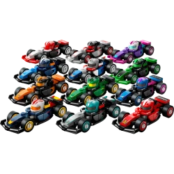 LEGO F1 Collectible Race Cars 71049 – Buildable Display Model Set for Fanatic Car Collectors
