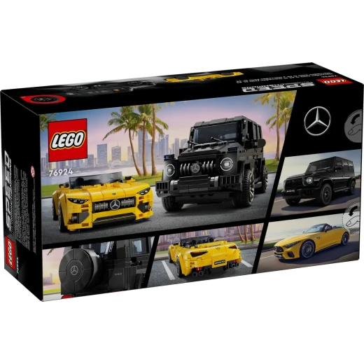 مجموعة سيارات مرسيدس‑AMG G 63 و SL 63 من ليغو سبيد تشامبيونز – موديلات دقيقة لمحبي الفخامة والأداء - ليجو - Image 5