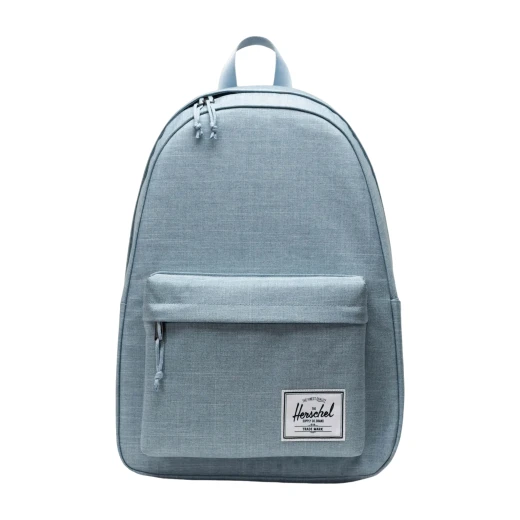 Herschel Classic XL Unisex Rucksack – Ashley Blue Crosshatch – 30L Durable & Spacious Backpack