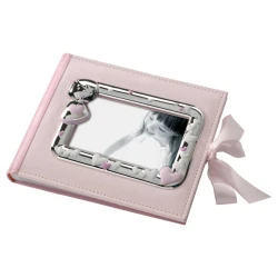 Mascagni Photo Album Pink 19x23cm – 25 Sheets for Stylish and Secure Photo Storage