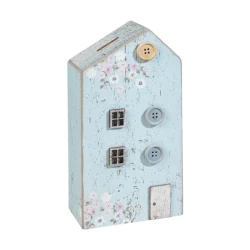 Mascagni Wooden Money Bank for Kids - Decorative Coin Bank with Relief Design