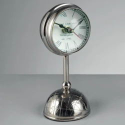 Mascagni Metal Table Clock - Modern Design - Stylish Home Decor Accessory