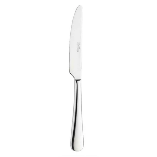 Pinti Coliseum Dessert Knife Set of 6 - Stainless Steel - Elegant and Durable Cutlery Set
