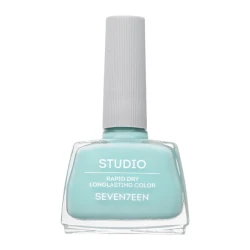 Seventeen Studio Rapid Dry Nail Polish 198 Quick Drying Flawless Manicure Long Lasting Color for Women