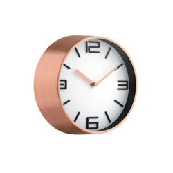 Mascagni Wall Clock 22cm Copper - Modern Home Decor