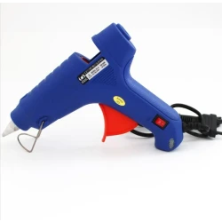 60W Hot Melt Glue Gun, Fast Heating with Copper Nozzle, Lightweight, Easy to Use for Craft & Repair Projects