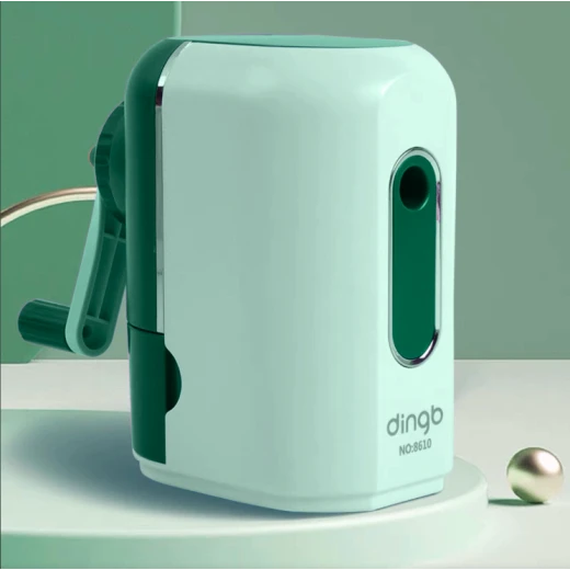 Dingo Large Manual Pencil Sharpener – Green, Easy-to-Use & Stylish