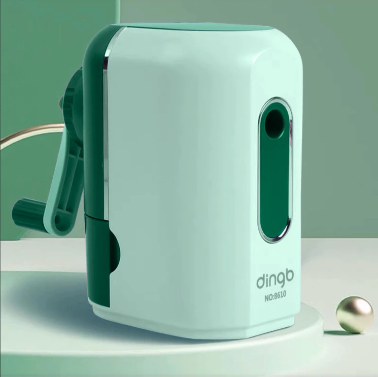 Dingo Large Manual Pencil Sharpener – Green, Easy-to-Use & Stylish