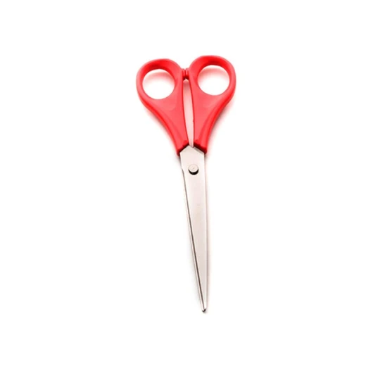 Raion Metal Scissors RS-152 – Red Handle, Durable & Precise Cutting Raion Metal Scissors RS-152 – Red Handle, Durable & Precise Cutting