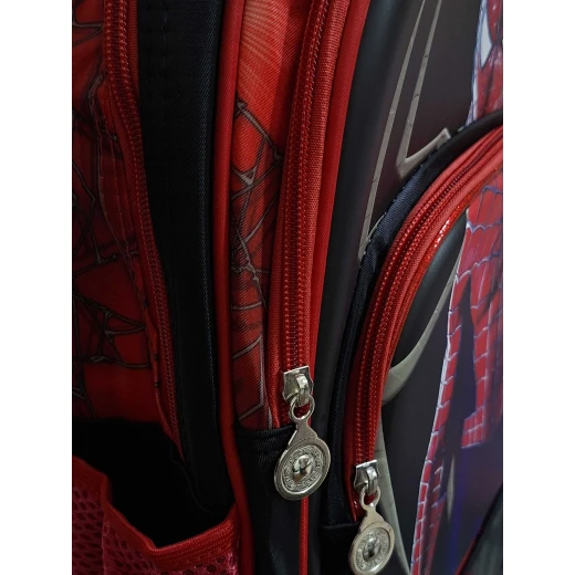 Spider-Man School Backpack for Boys, Lightweight & Durable Bag for Preschool and Early Grades (KG–Grade 2) - Image 2