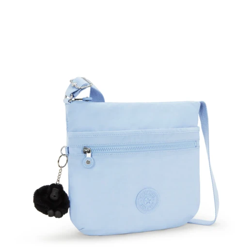 Kipling Medium Sky Blue Crossbody Bag, Lightweight, Stylish & Practical with 6L Capacity, Ideal for Daily Use or Travel 29 x 4 x 26 cm - Kipling - Image 3