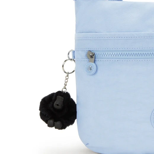 Kipling Medium Sky Blue Crossbody Bag, Lightweight, Stylish & Practical with 6L Capacity, Ideal for Daily Use or Travel 29 x 4 x 26 cm - Kipling - Image 5