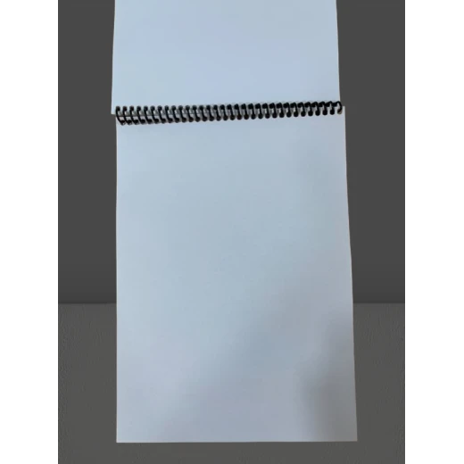 دفتر رسم سلكي من زووم، مقاس A4، 20 ورقة، أزرق - زووم - Image 3