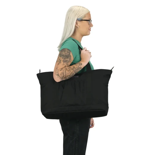 JanSport Daily Tote Black Tote Bag - Large Capacity  34.5 x 45.5 x 18 cm - JanSport - Image 2