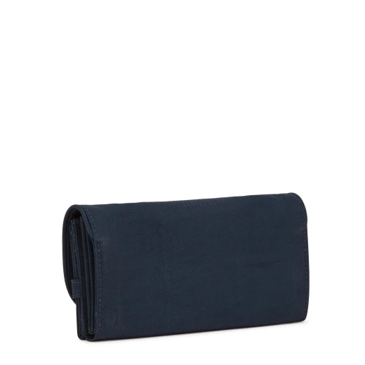 Kipling Money Land Wallet, Blue Bleu with RFID Protection, Spacious, Stylish & Secure for Everyday Use 18.5 x 3 x 10 cm - Kipling - Image 2