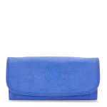 محفظة نسائية موني لاند أزرق هافانا (KI7015) واسعة وأنيقة مزودة بحماية RFID ولمسة نهائية لامعة 10 × 3 × 18.5 سم من كيبيلنج من كيبيلنج - كيبلينج