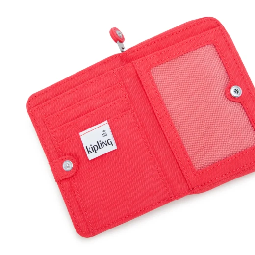 محفظة ماني لوف متوسطة الحجم, لون أحمر إسكيب مع حماية RFID ,أنيقة، آمنة، ومثالية للاستخدام اليومي 9.5 × 2.5 × 12.5 سم من كيبيلنج - كيبلينج - Image 2