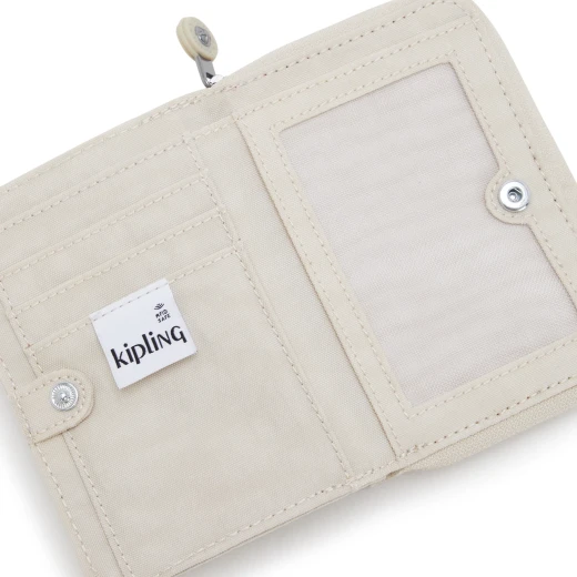 Kipling Money Love Medium Wallet, Beige, With RFID Protection, Stylish & Practical for Everyday Use 9.5 x 12.5 x 2.5 cm - Kipling - Image 2