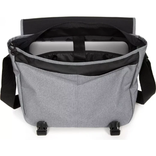 Eastpak Delegate Messenger Bag, Sunday grey, 20L Shoulder/Crossbody Bag, 30.5 × 38.5 × 13 cm, Padded Laptop Sleeve - Eastpak - Image 3