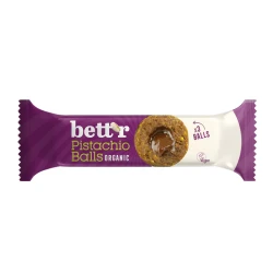 Bettr Organic GF Pistachio Balls 45g - Delicious & Healthy Snack