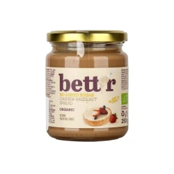 Bett'r Dragon Organic Cashew & Hazelnut Spread 250g - Sugar Free