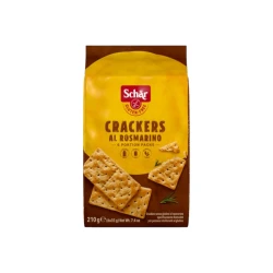 Schar Cracker Al Rosmarino Gluten Free 210g - Healthy Snack