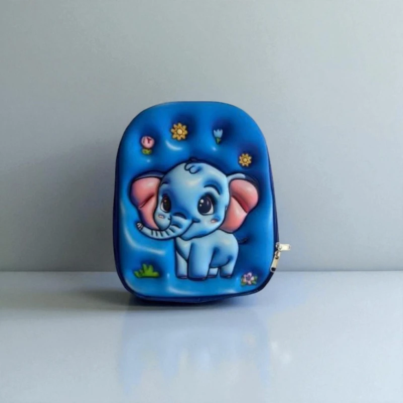 Amigo 12-Inch Character Bag – Cute Elephant Design, Lightweight and Safe Backpack for Toddlers and Young Kids - Amigo