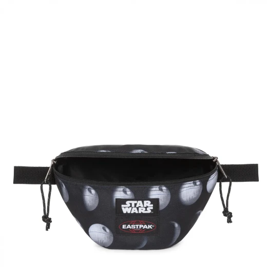 Eastpak Springer Waist Pouch – 2 L Compact Star Wars Death Star Black Bum Main + Back Zip Compartments, Adjustable Belt – 16.5 × 23 × 8.5 cm - Eastpak - Image 2