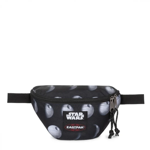 Eastpak Springer Waist Pouch – 2 L Compact Star Wars Death Star Black Bum Main + Back Zip Compartments, Adjustable Belt – 16.5 × 23 × 8.5 cm Eastpak Springer Waist Pouch – 2 L Compact Star Wars Death Star Black Bum Main + Back Zip Compartments, Adjustable Belt – 16.5 × 23 × 8.5 cm