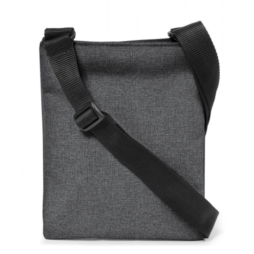 Eastpak Rusher Shoulder Bag, Black Denim, Compact 1.5 L Crossbody, Messenger Bag, 23 × 18 × 2 cm - Eastpak - Image 3