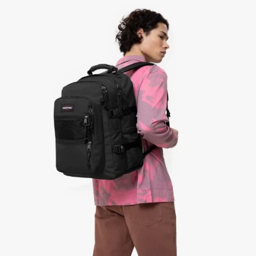 حقيبة ظهر سبلاير سوداء - للجنسين - تناسب لابتوبات حتى 16 إنش - 38 × 26 سم - إيستباك - Image 3