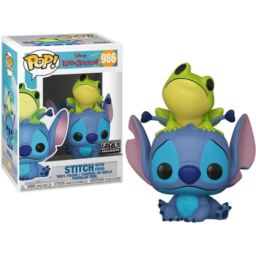 Pop! Disney: Lilo & Stitch- Stitch with Frog Pop! Disney: Lilo & Stitch- Stitch with Frog