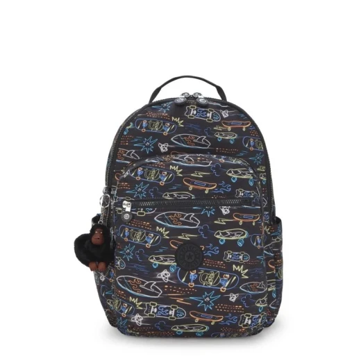 حقيبة ظهر Kipling Seoul College Extra - كبيرة، متينة، أنيقة - كيبلينج - Image 8