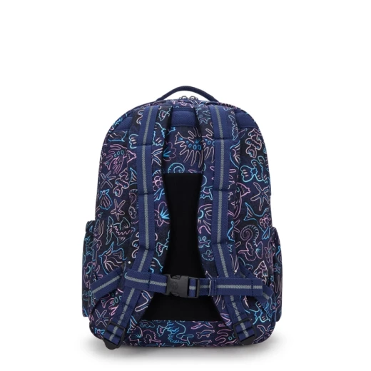 حقيبة ظهر مدرسية من Kipling Seoul College - طبعة Disco Fish - كيبلينج - Image 2