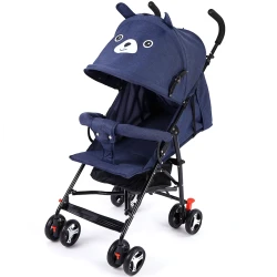 Baby Stroller – Lightweight, Foldable Design with Storage Basket, Sunshade Umbrella & Safety Locks – Smooth Wheels – Comfortable & Stylish