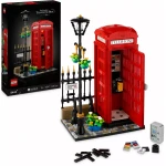 مجموعة بناء صندوق الهاتف الأحمر في لندن من LEGO Ideas للبالغين - ليجو