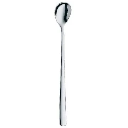 WMF Bistro Long Spoon Set of 6 Pieces Stainless Steel