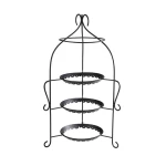 APS Plate Stand Black 22.5x16cm - Serveware for Dining - APS
